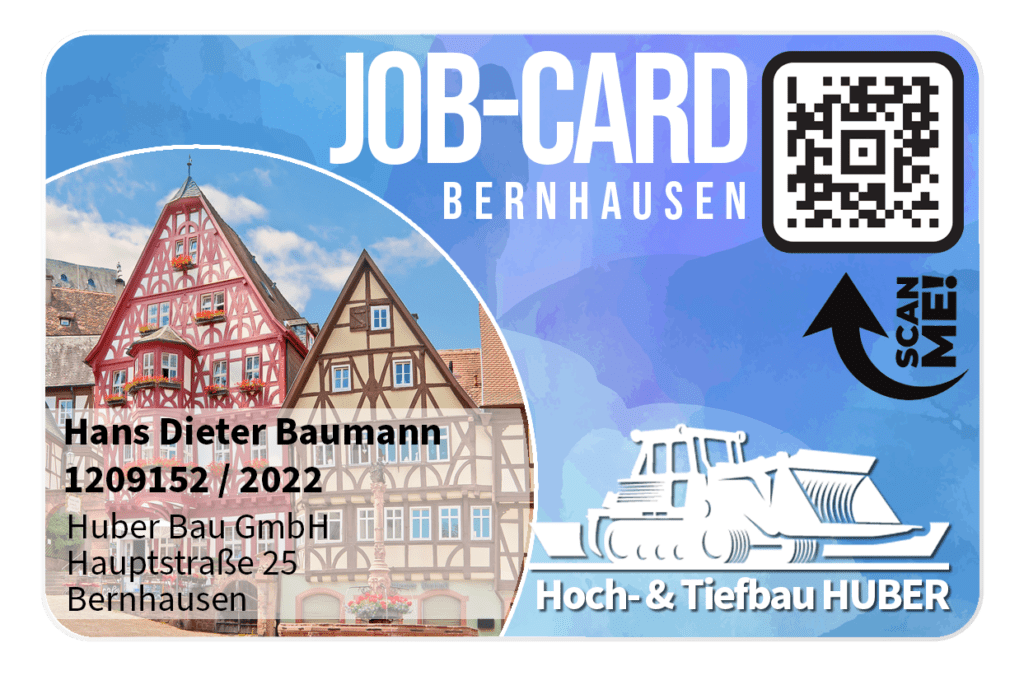 Job-Card Sample